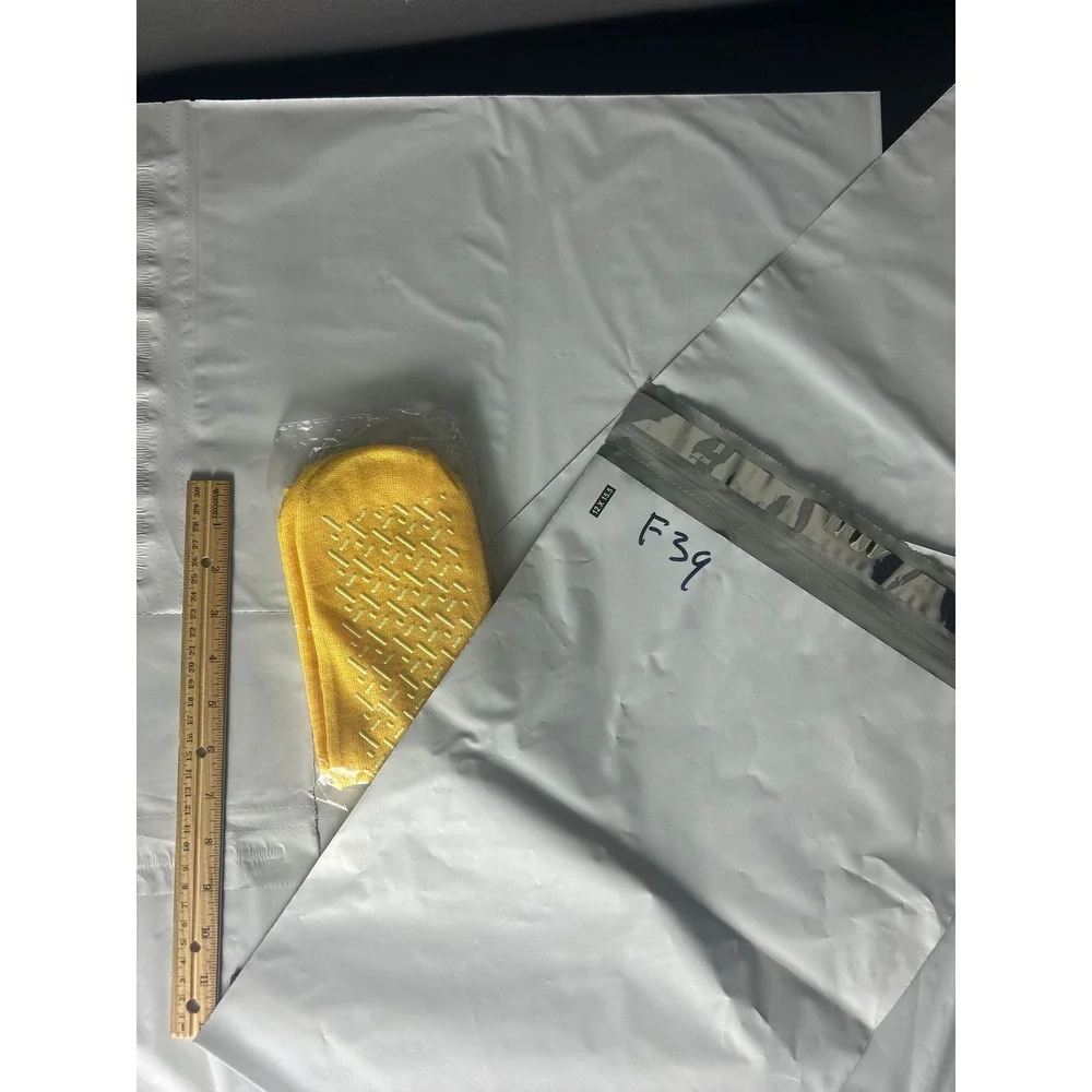 OCB Medical Supply Yellow‎ Traditional Safe Socks 1 Pair 98 Polyester